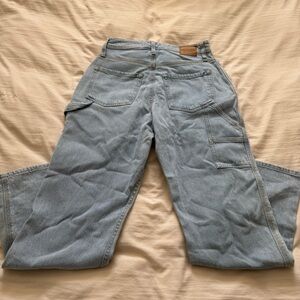 Hollister ultra high rise carpenter dad jeans